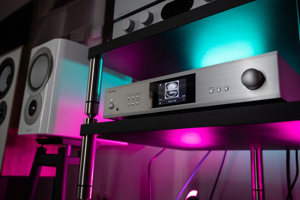 whole home audio installation in an existing home